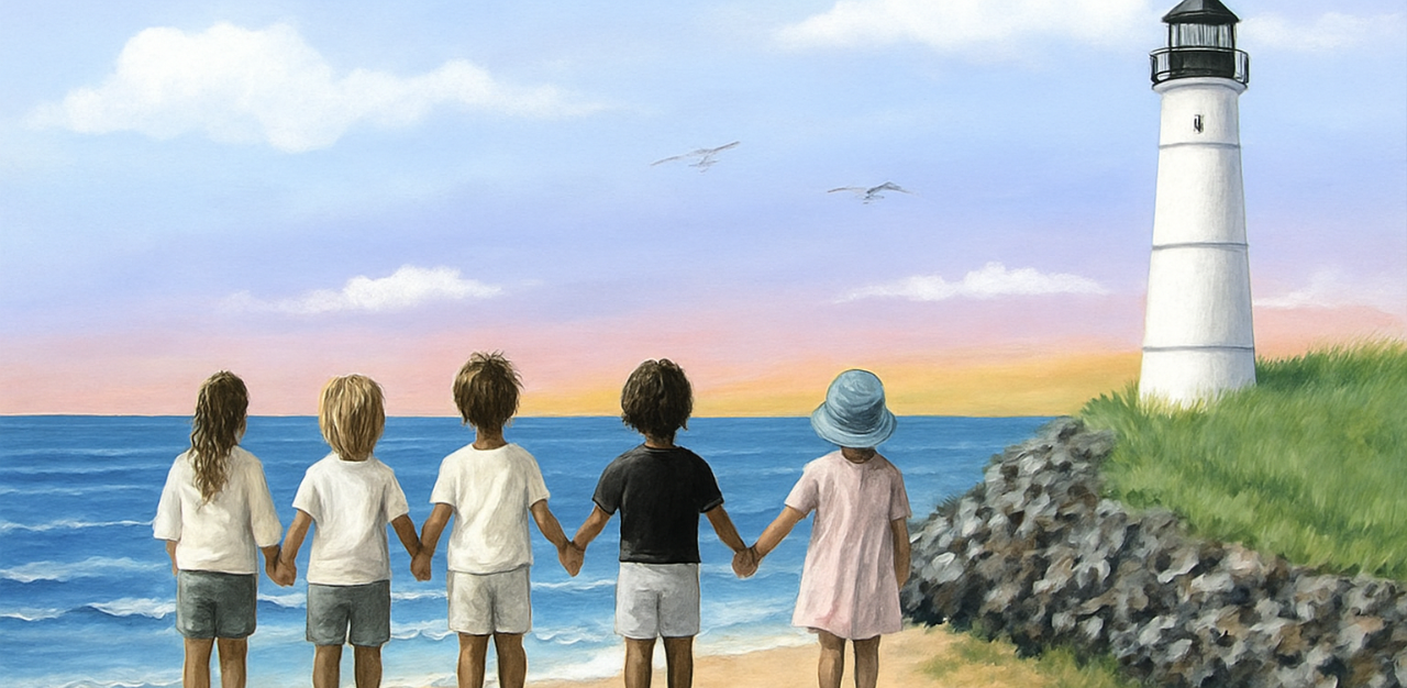 Children learning in a Montessori classroom