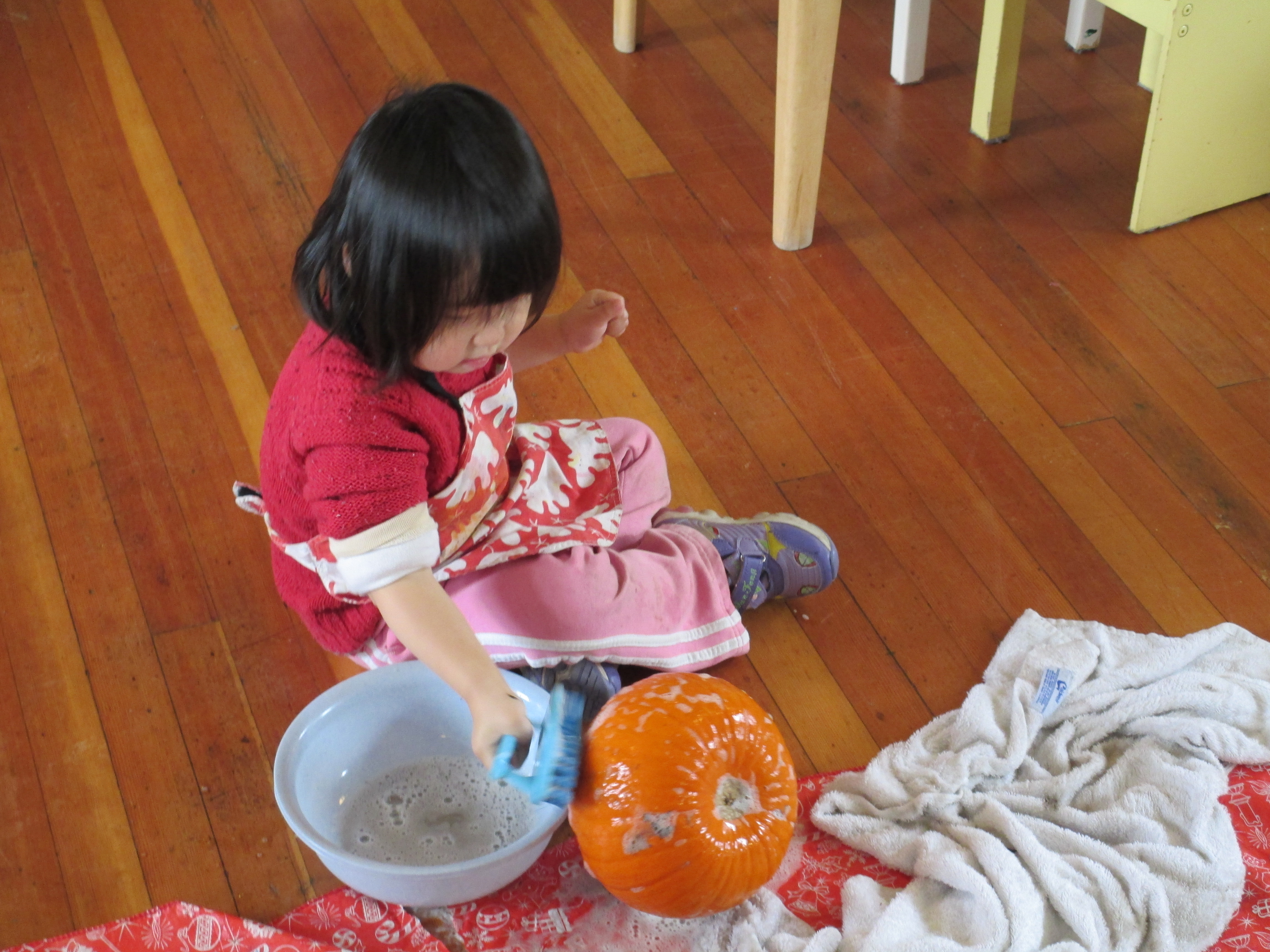Practical life Montessori activities